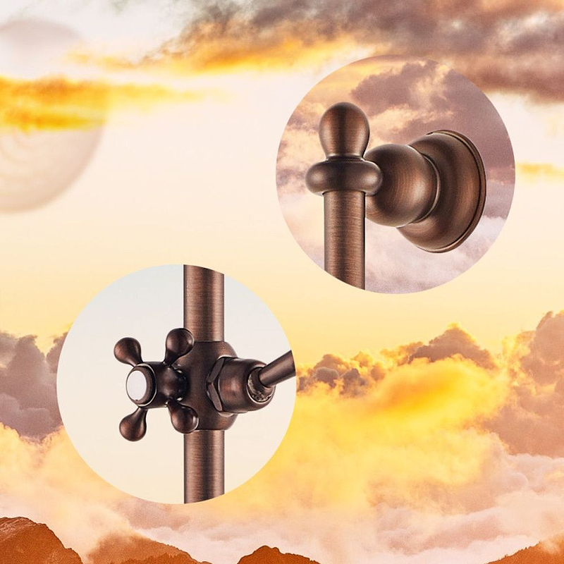 Душевой гарнитур Swedbe Terracotta 2560 Терракота от магазина ЛесКонПром.ру