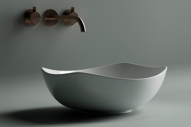 Умывальник накладной CERAMICA NOVA Element 80551215 от магазина ЛесКонПром.ру