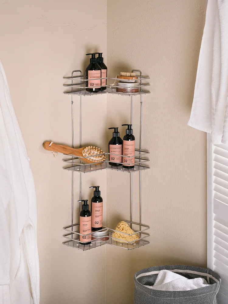 Полка ЧМЗ 501-006-07 3-ярусная, угловая от магазина ЛесКонПром.ру