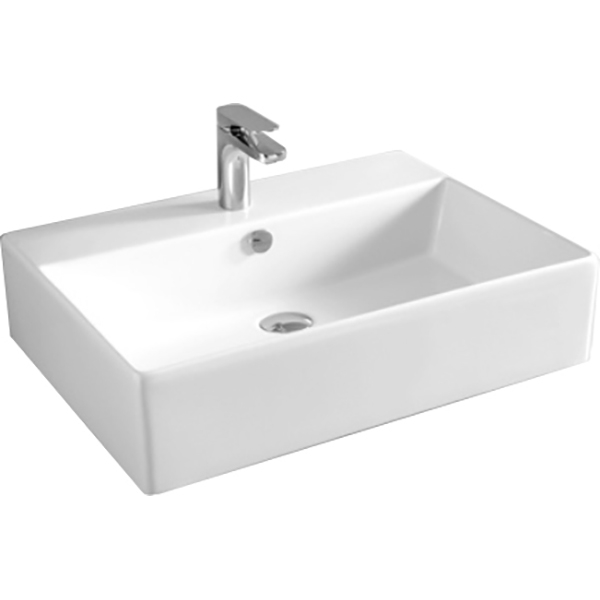 Раковина Artceram Quadro 65 QUL003 01 00 Белая от магазина ЛесКонПром.ру