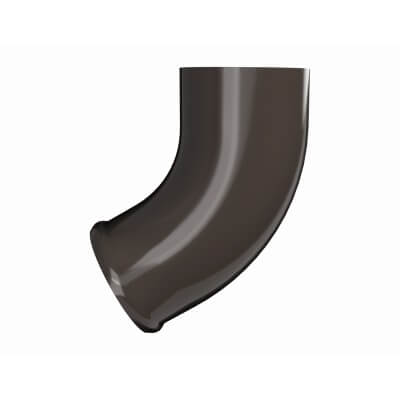 ТЕХНОНИКОЛЬ Металлическая водосточная система Стандарт, отвод трубы, коричневый от магазина ЛесКонПром.ру