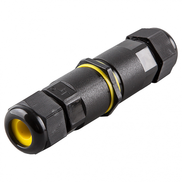 Кабельный коннектор Feron двухконтактный 84х27 мм IP68 от магазина ЛесКонПром.ру