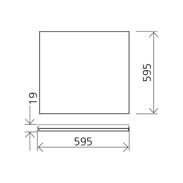 Светильник офисный светодиодный Smartbuy Ультра 36 Вт 6500 К от магазина ЛесКонПром.ру