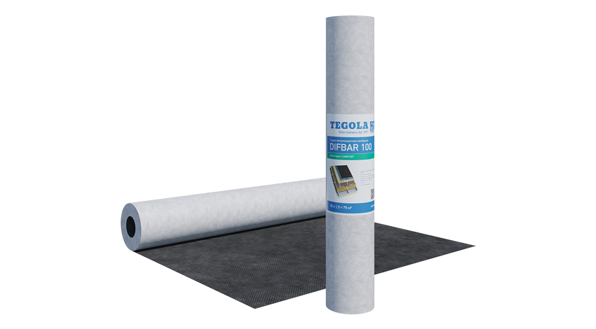 Диффузионная мембрана ДИФБАР 100 от магазина ЛесКонПром.ру