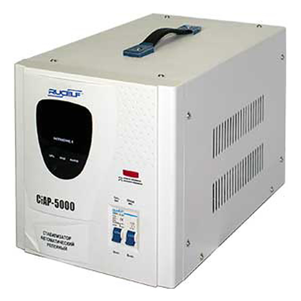 Стабилизатор Rucelf СтАР 5 кВА от магазина ЛесКонПром.ру