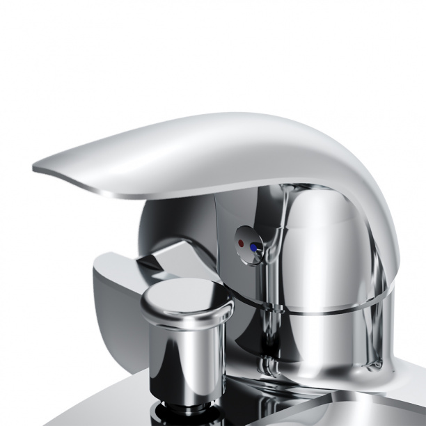 Смеситель для ванны RedBlu Palace Bit от магазина ЛесКонПром.ру