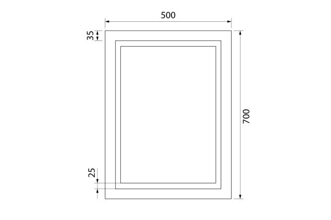 Зеркало с подсветкой IDDIS Zodiac 80548800 от магазина ЛесКонПром.ру