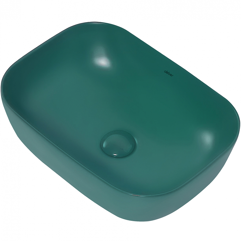 Раковина-чаша Abber Rechteck 46 AC2200MBG Темно-зеленая матовая от магазина ЛесКонПром.ру