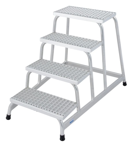 Монтажная подставка с решетчатыми ступенями STABILO 4 ступени KRAUSE арт.805348 от магазина ЛесКонПром.ру