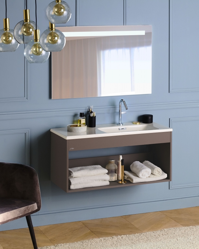 Раковина Jacob Delafon Vox 100 EXAD112-00 Белая от магазина ЛесКонПром.ру