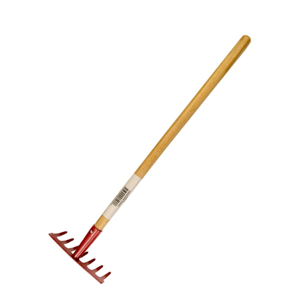 Грабли детские с деревянным черенком от магазина ЛесКонПром.ру