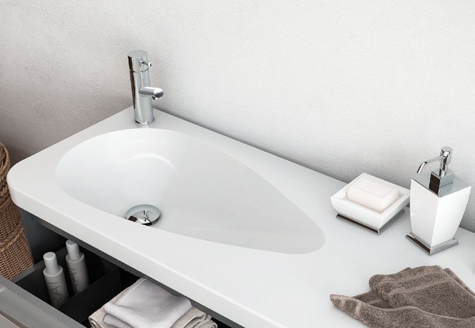 Раковина Creavit Trump 120 TP120-00CB00E-0000 Белая от магазина ЛесКонПром.ру