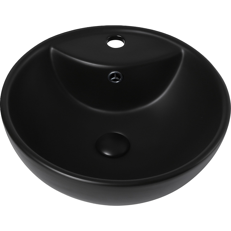 Раковина Abber Bequem 46 AC2101MB Черная матовая от магазина ЛесКонПром.ру
