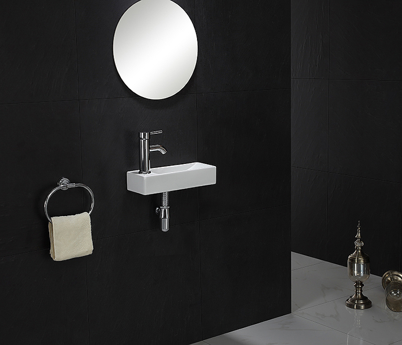 Раковина CeramaLux 38 9048FR Белая от магазина ЛесКонПром.ру