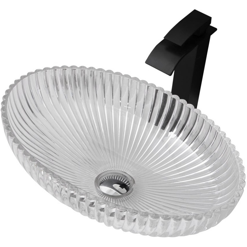 Раковина-чаша Abber Glas 51 AK2304 прозрачная от магазина ЛесКонПром.ру