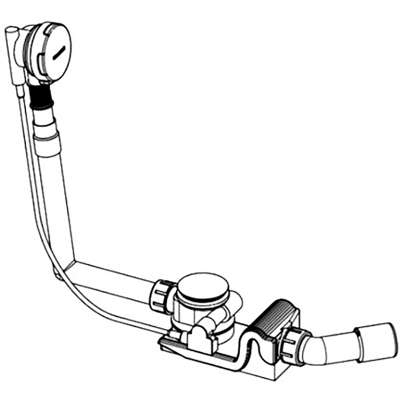 Слив-перелив Kaldewei 687772330999 полуавтомат Хром от магазина ЛесКонПром.ру