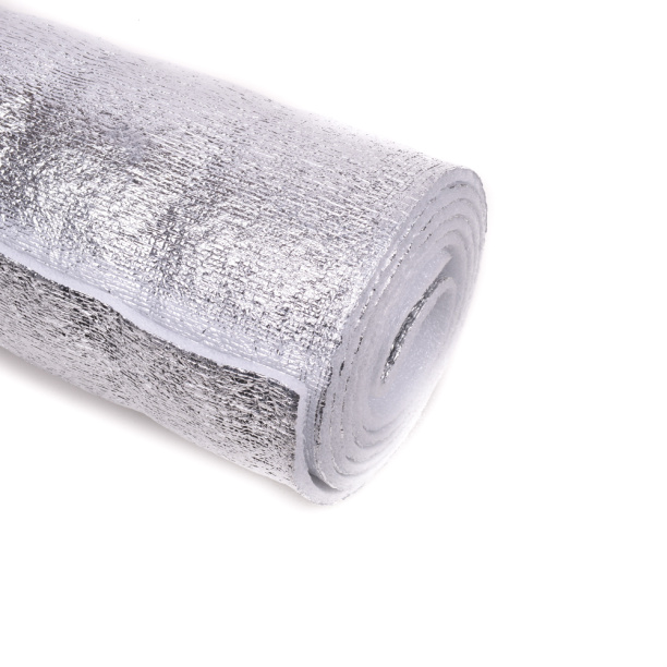 Изоляция отражающая ППИ-ПФ фольга 10 мм 1x3 м от магазина ЛесКонПром.ру