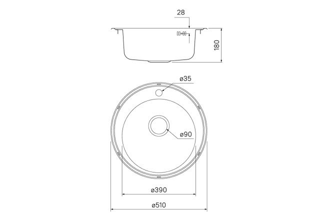 Мойка врезная IDDIS BAS51S0i77 80550607 от магазина ЛесКонПром.ру