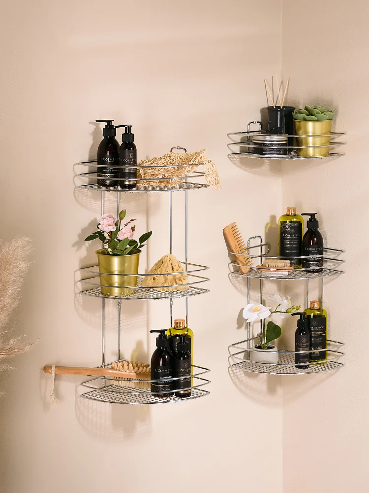 Полка ЧМЗ 501-006-12 3-ярусная, угловая от магазина ЛесКонПром.ру