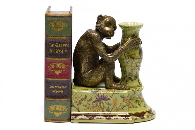 Держатель для книг Обезьяна 20 см 80451237 от магазина ЛесКонПром.ру