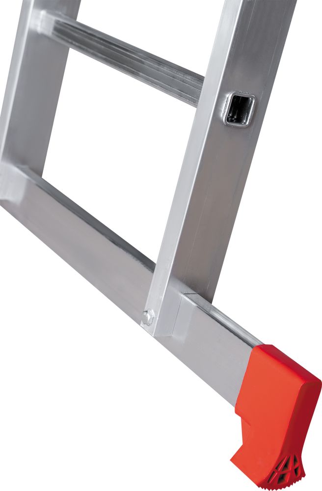 Алюминиевая четырехсекционная лестница-трансформер 400 мм NV2322 НОВАЯ ВЫСОТА 4Х4 арт.2322404 от магазина ЛесКонПром.ру