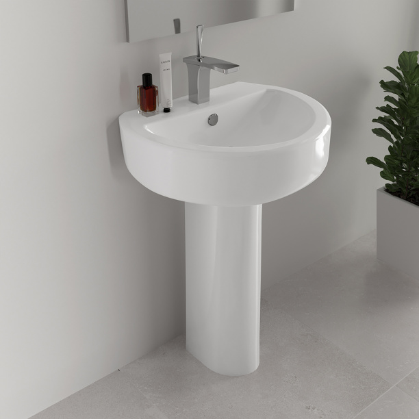 Раковина SANITA LUXE Best 55 см от магазина ЛесКонПром.ру