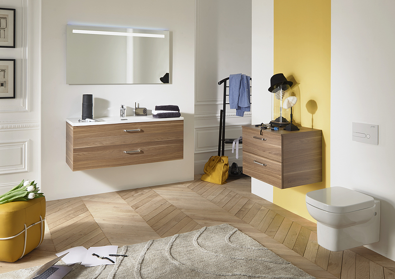 Раковина Jacob Delafon Vox 80 EXAE112-Z-00 Белая от магазина ЛесКонПром.ру