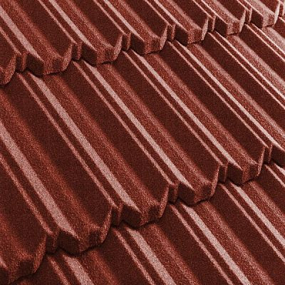 Композитная черепица Metrotile (Бельгия) MetroClassic красная от магазина ЛесКонПром.ру