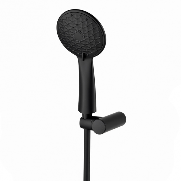 Душевой комплект FLUMEN DESIGN 3 режима черный от магазина ЛесКонПром.ру