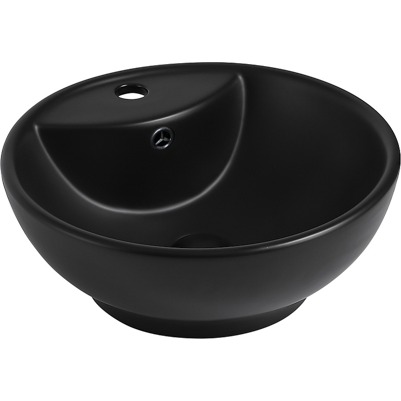 Раковина Abber Bequem 46 AC2101MB Черная матовая от магазина ЛесКонПром.ру