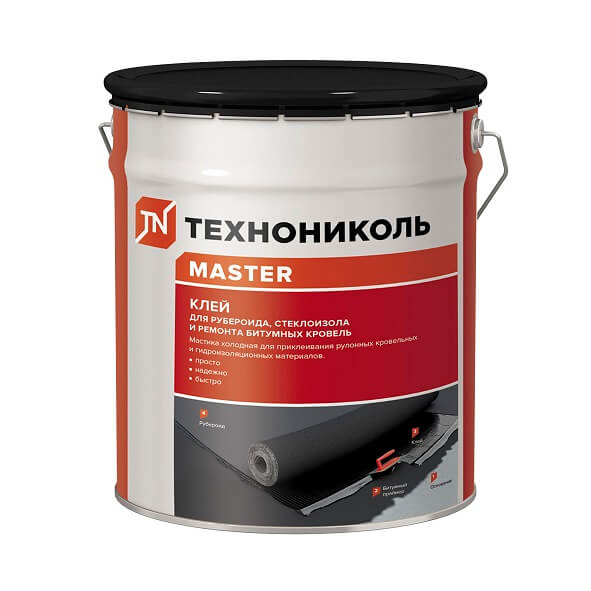 Клей для рубероида ведро 10 кг от магазина ЛесКонПром.ру