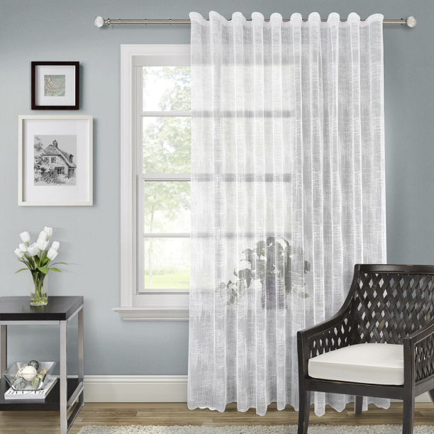 Штора-тюль Плиссе 300х280 см белая от магазина ЛесКонПром.ру