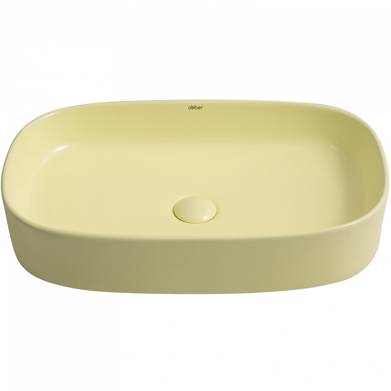 Раковина-чаша Abber Rechteck 61 AC2209MY Желтая матовая от магазина ЛесКонПром.ру