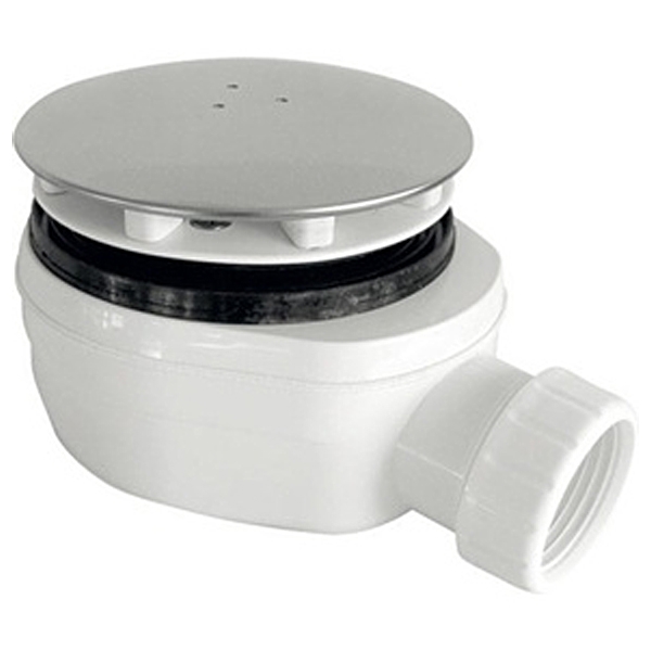 Сифон для душевого поддона PlastBrno EWCN940 Хром Белый от магазина ЛесКонПром.ру