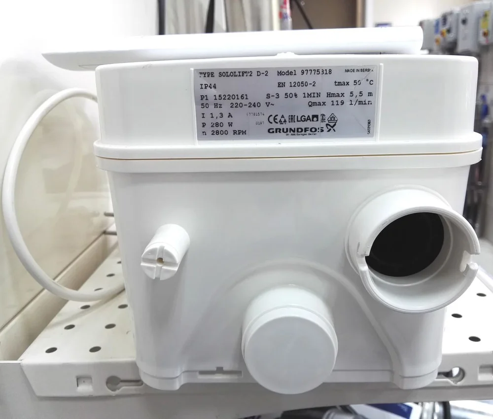 Канализационный насос Grundfos Sololift2 D-2 от магазина ЛесКонПром.ру
