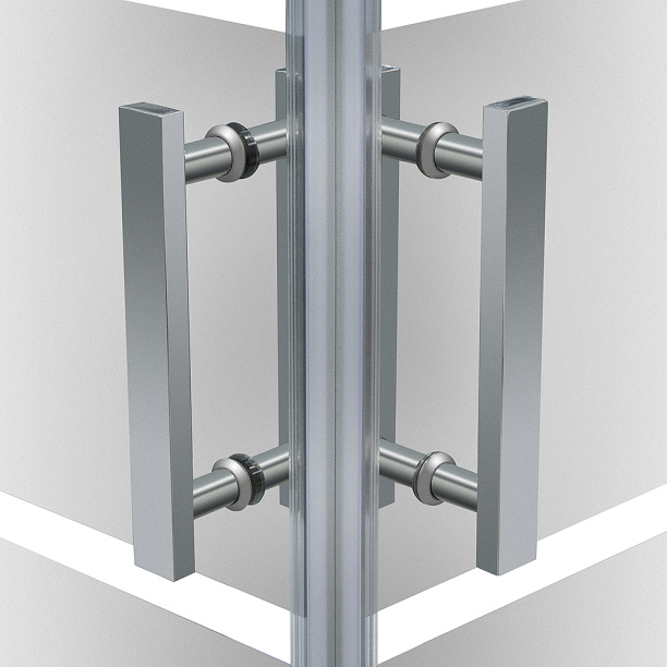 Душевой уголок FLUMEN Luar 120х80х195 см без поддона от магазина ЛесКонПром.ру