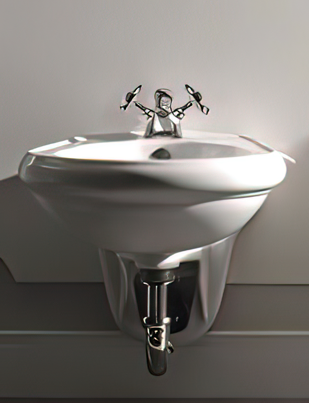 Сифон для биде Kerasan Retro 913390 Хром от магазина ЛесКонПром.ру