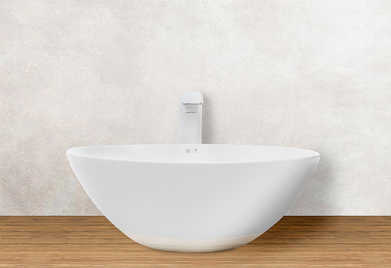 Раковина-чаша WeltWasser Elbach 3132 43 10000004566 Белый глянец от магазина ЛесКонПром.ру