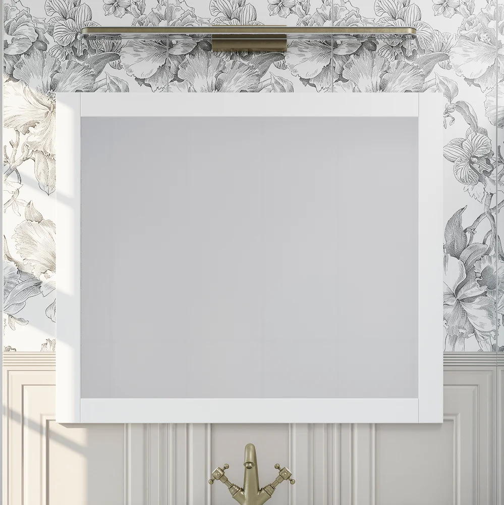 Зеркало Sanflor Ванесса 95, белое от магазина ЛесКонПром.ру