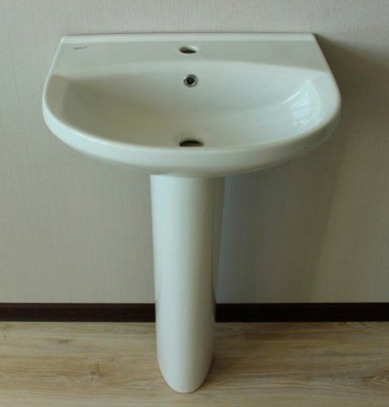 Раковина Vidima Seva Fresh 55 W401661 Белая от магазина ЛесКонПром.ру