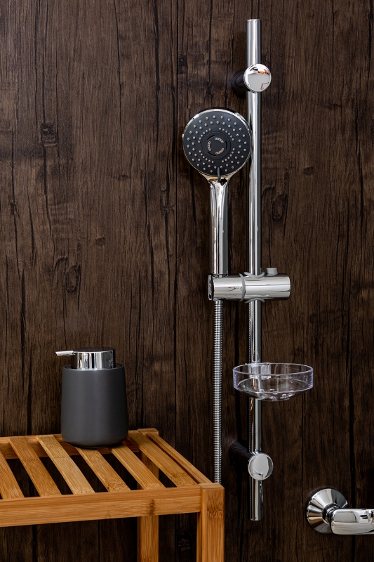 Душевой гарнитур Agger Wave A032 Хром от магазина ЛесКонПром.ру