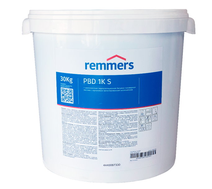 Битумно-полимерная мастика PBD 1K S от магазина ЛесКонПром.ру