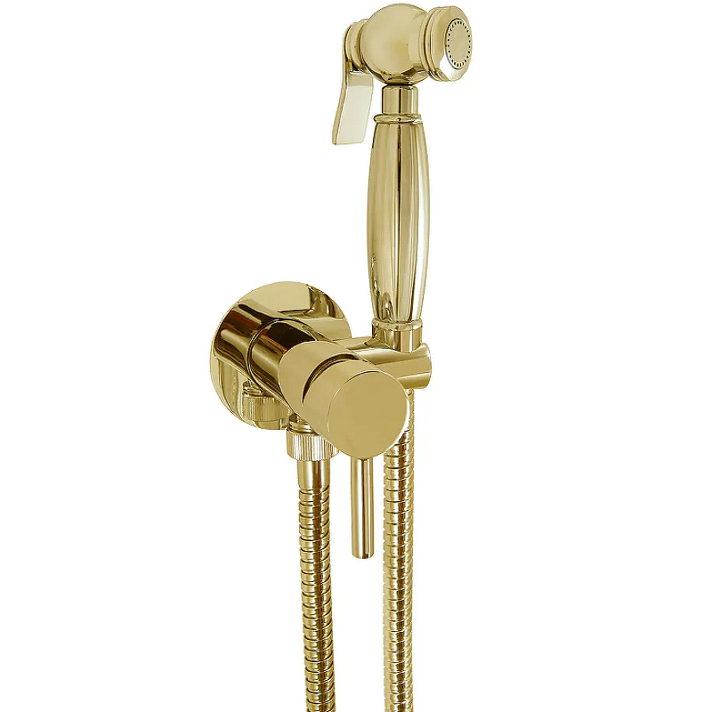 Гигиенический душ со смесителем Giulini Futuro RU-GIU.FSH25/1531DOR Золото 24 карат от магазина ЛесКонПром.ру
