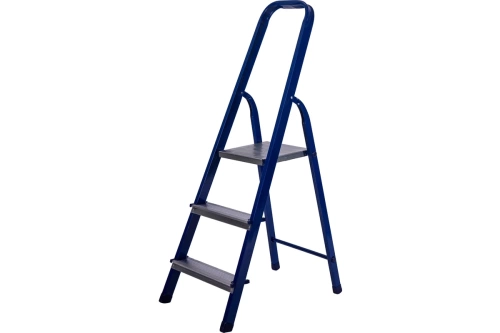 Стремянка стальная окрашенная с алюминиевыми ступенями STAIRS ЛАЙТ 3 ступени (арт. CST 03) от магазина ЛесКонПром.ру