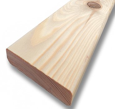 Планкен лиственница 20х90х4000 мм класс ВС от магазина ЛесКонПром.ру