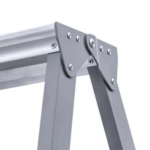 Стремянка стальная двухсторонняя Новая Высота 4 ступени (арт. 1160204) от магазина ЛесКонПром.ру