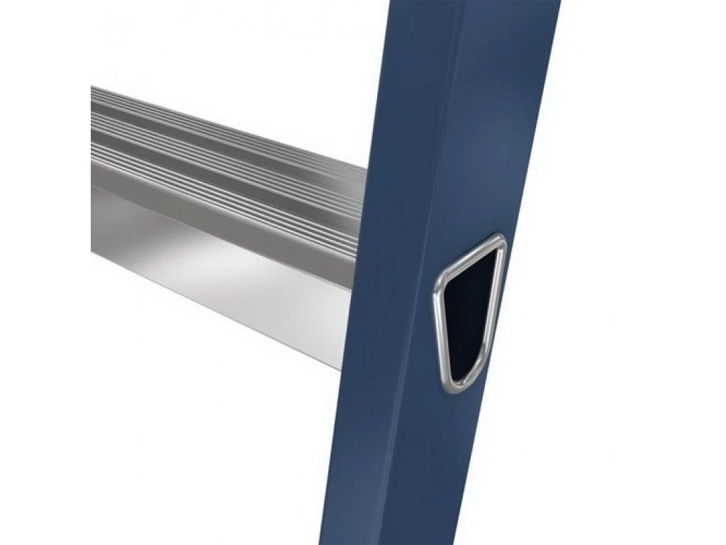 Стремянка алюминиевая анодированная Krause Sepro D 2х8 ступеней (арт. 125859) от магазина ЛесКонПром.ру