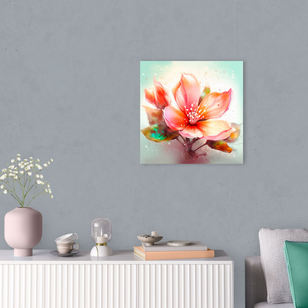 Канвас 40х40 см Зайка на самокате от магазина ЛесКонПром.ру