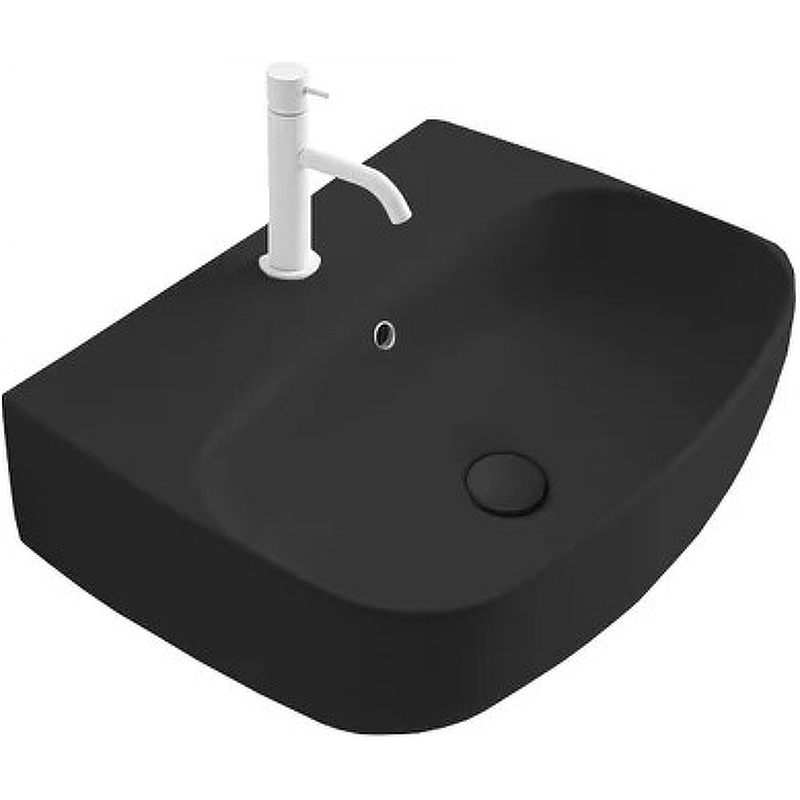 Раковина Kerasan Nolita 50 534031*1 Черная матовая от магазина ЛесКонПром.ру