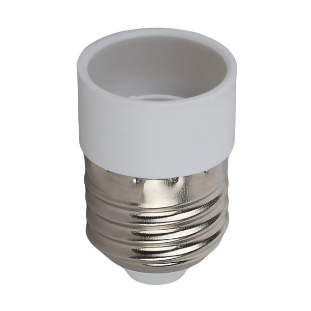 Переходник E27-E14 ЭРА белый от магазина ЛесКонПром.ру